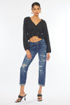 Devika Mid Rise Boyfriend Jeans - Official Kancan USA