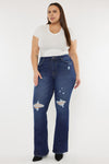 Solange High Rise Flare Jeans (Plus Size) - Official Kancan USA