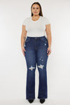 Solange High Rise Flare Jeans (Plus Size) - Official Kancan USA
