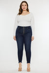 Martha High Rise Super Skinny Jeans (Plus Size) - Official Kancan USA