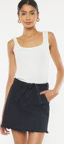 Eleanor Belted Mini Skirt - Official Kancan USA