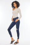 Kendra High Rise Ankle Skinny Jeans - Official Kancan USA