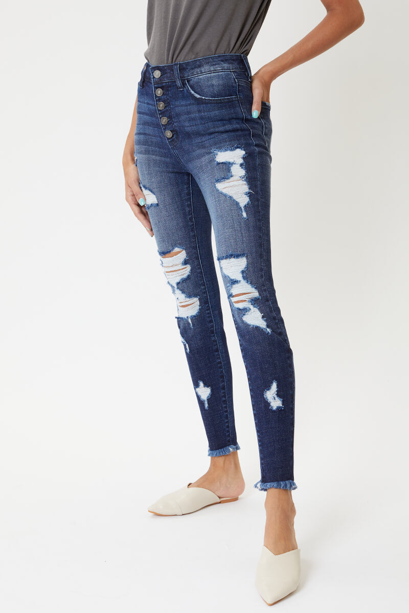 Lola High Rise Super Skinny Jeans - Official Kancan USA