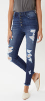Lola High Rise Super Skinny Jeans - Official Kancan USA