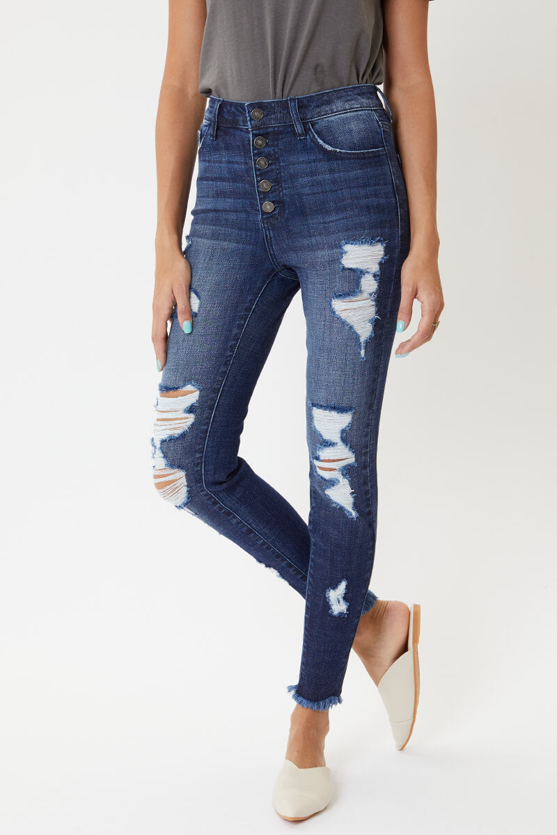 Lola High Rise Super Skinny Jeans - Official Kancan USA
