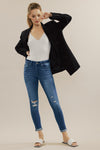 Hudson Mid Rise Ankle Skinny Jeans - Official Kancan USA