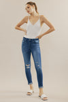 Hudson Mid Rise Ankle Skinny Jeans - Official Kancan USA