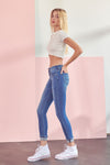 Kennedy Mid Rise Ankle Skinny Jeans - Official Kancan USA