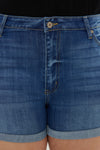 Gabriella High Rise Shorts (Plus Size) - Official Kancan USA
