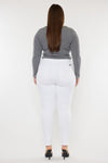 Kristy High Rise Slim Straight Jeans (Plus Size) - Official Kancan USA