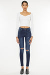 Hilarie High Rise Super Skinny Jeans - Official Kancan USA