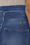Kaas Ultra High Rise Belted Paperbag Straight Leg Jeans - Official Kancan USA