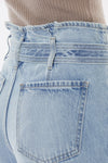 Ilena Ultra High Rise Belted Paperbag Mom Jeans - Official Kancan USA