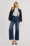 Zinc Ultra High Rise Belted 90's Wide Leg Jeans - Official Kancan USA