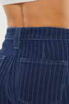 Marianna High Rise Striped Shorts - Official Kancan USA