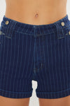 Marianna High Rise Striped Shorts - Official Kancan USA