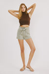 Laquell Ultra High Rise Belted Paperbag Shorts - Official Kancan USA