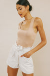 Laquell Ultra High Rise Belted Paperbag Shorts - Official Kancan USA