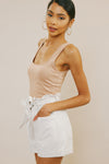 Laquell Ultra High Rise Belted Paperbag Shorts - Official Kancan USA