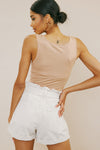 Laquell Ultra High Rise Belted Paperbag Shorts - Official Kancan USA