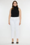 Rita High Rise Slim Straight Jeans (Plus Size) - Official Kancan USA