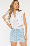 Lilly Floral High Rise Shorts - Official Kancan USA