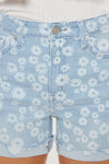 Lilly Floral High Rise Shorts - Official Kancan USA
