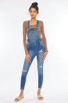 Katarina High Rise Ankle Skinny Overalls - Official Kancan USA