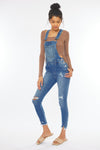 Katarina High Rise Ankle Skinny Overalls - Official Kancan USA