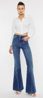 Amayah High Rise Super Flare Jeans - Official Kancan USA
