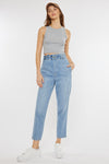 Dottie Ultra High Rise Paper Bag Slouch Fit Jeans - Official Kancan USA