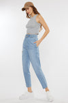 Dottie Ultra High Rise Paper Bag Slouch Fit Jeans - Official Kancan USA