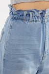 Dottie Ultra High Rise Paper Bag Slouch Fit Jeans - Official Kancan USA