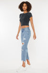 Rania High Rise Straight Leg Jeans - Official Kancan USA