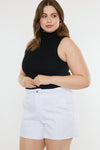 Soledad High Rise Paperbag Shorts (Plus Size) - Official Kancan USA