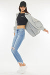 Delilah High Rise Ankle Skinny Jeans - Official Kancan USA