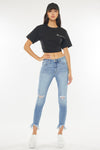 Delilah High Rise Ankle Skinny Jeans - Official Kancan USA