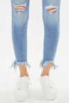 Delilah High Rise Ankle Skinny Jeans - Official Kancan USA