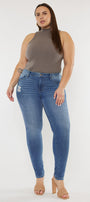 Storm High Rise Super Skinny Jeans (Plus Size) - Official Kancan USA