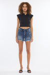 Lorna Ultra High Rise Mom Shorts - Official Kancan USA