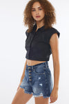 Lorna Ultra High Rise Mom Shorts - Official Kancan USA