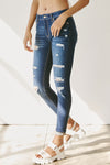 Amanda High Rise Ankle Skinny Jeans - Official Kancan USA