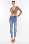 Amanda High Rise Ankle Skinny Jeans - Official Kancan USA