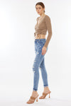 Amanda High Rise Ankle Skinny Jeans - Official Kancan USA