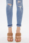 Amanda High Rise Ankle Skinny Jeans - Official Kancan USA