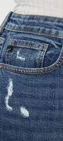 Jayleen Mid Rise Slim Boyfriend Jeans (Plus Size) - Official Kancan USA