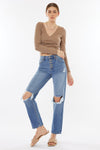 Keke High Rise Straight Leg Jeans - Official Kancan USA