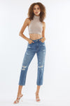 Bobbie Ultra High Rise Straight Leg Jeans - Official Kancan USA