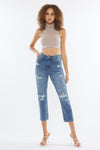 Bobbie Ultra High Rise Straight Leg Jeans - Official Kancan USA