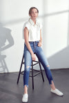 Kitson High Rise Ankle Skinny Jeans - Official Kancan USA